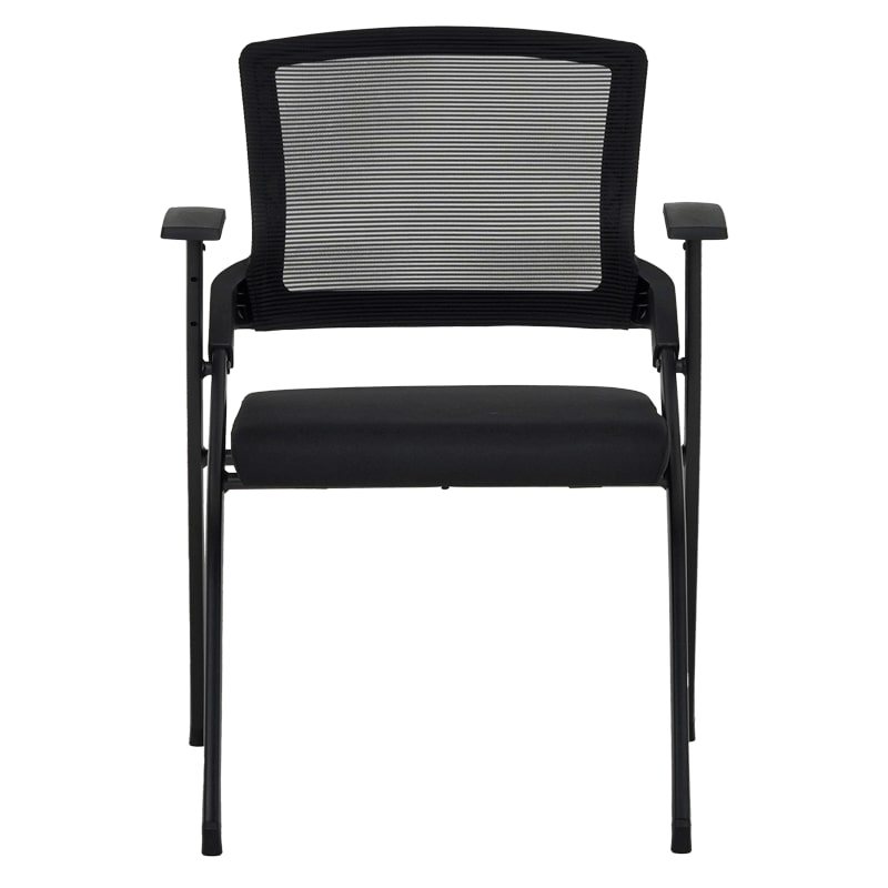 Сгъваем посетителски офис стол Carmen 1702 черен